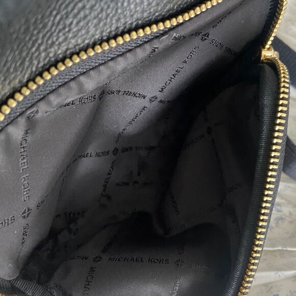 Michael Kors Black 100% Leather Mini Backpack - Picture 6 of 6